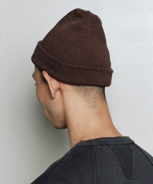 bal(バル)の「WHOLE GARMENT BEANIE(ニットキャップ/ビーニー・メンズ・ブラック/ブラウン/レッド・FREE)」の17枚目の写真