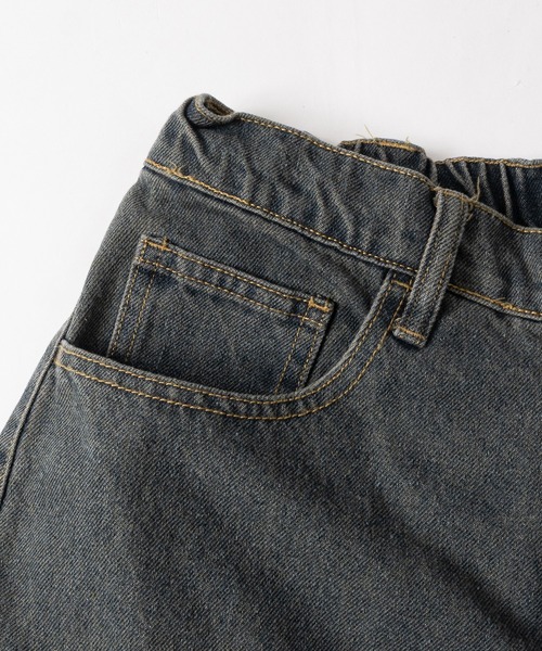 JOHN'S CLOSET（ジョンズクローゼット）の「【31】ダメージモチーフ カーブデニムパンツ（デニムパンツ・メンズ・ブルー系2/ブラック系1/ブラウン系1/ブルー系1/ブラック系2/ブラウン系2・MEDIUM/LARGE）」の7枚目の写真