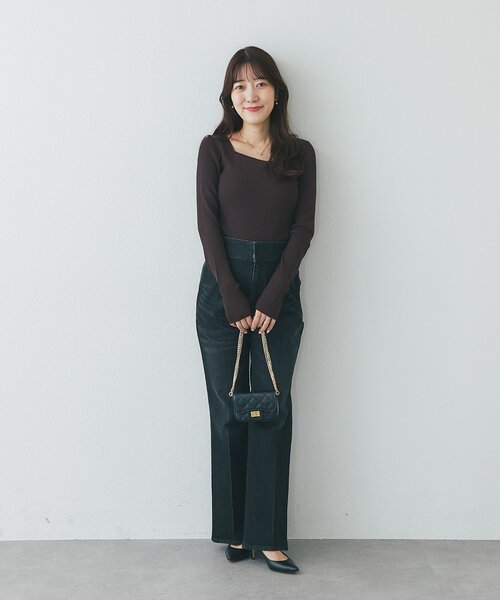 La boutique BonBon(ラブティックボンボン)の「【miki監修・新色登場!7サイズ展開】バックレースアップデニムフレアパンツ(デニムパンツ・レディース・サックスブルー/ネイビー/ブルー/ブラック・TS/34/TM/36/38/X-SMALL/PS)」の20枚目の写真