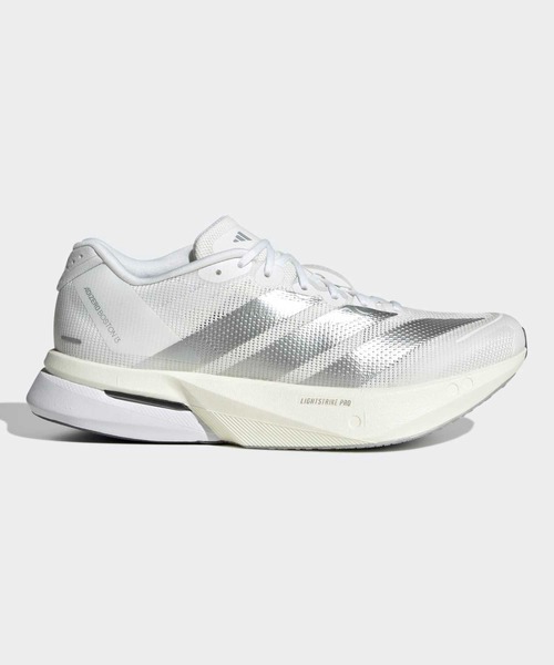 adidas(アディダス)の「アディゼロ ボストン 13 / Adizero Boston 13 / ランニングシューズ / アディダス adidas(スニーカー・レディース・ホワイト系その他・22.0cm/22.5cm/23.0cm/23.5cm/24.0cm/24.5cm/25.0cm/25.5cm/26.0cm)」の1枚目の写真