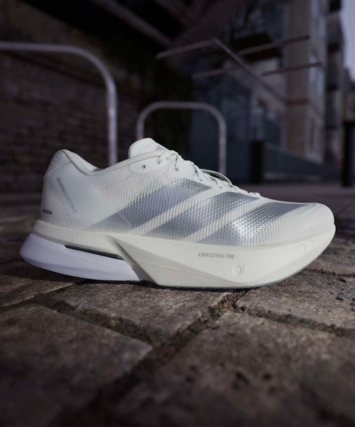 adidas(アディダス)の「アディゼロ ボストン 13 / Adizero Boston 13 / ランニングシューズ / アディダス adidas(スニーカー・レディース・ホワイト系その他・22.0cm/22.5cm/23.0cm/23.5cm/24.0cm/24.5cm/25.0cm/25.5cm/26.0cm)」の9枚目の写真
