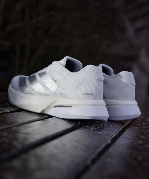 adidas(アディダス)の「アディゼロ ボストン 13 / Adizero Boston 13 / ランニングシューズ / アディダス adidas(スニーカー・レディース・ホワイト系その他・22.0cm/22.5cm/23.0cm/23.5cm/24.0cm/24.5cm/25.0cm/25.5cm/26.0cm)」の12枚目の写真