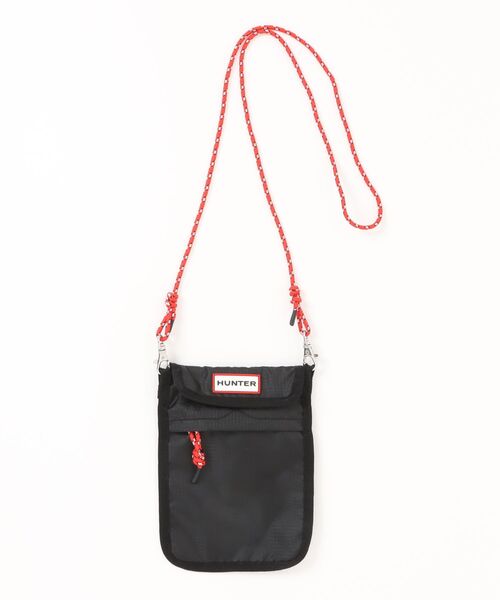HUNTER(ハンター)の「【HUNTER】ハンター ORIGINAL ESSENTIAL PACKABLE PHONE POUCH ショルダーバッグ(ショルダーバッグ・レディース・ホワイト/ブラック・FREE)」の2枚目の写真