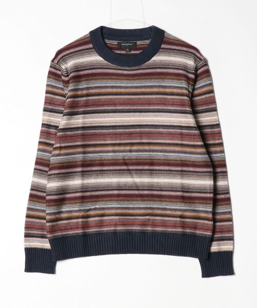 BANANA REPUBLIC FACTORY STORE(バナナリパブリック ファクトリーストア)の「BANANA REPUBLIC FACTORY STORE LOFTYストライプセーター(ニット/セーター・メンズ・マルチ・S/M/L/XL)」の3枚目の写真