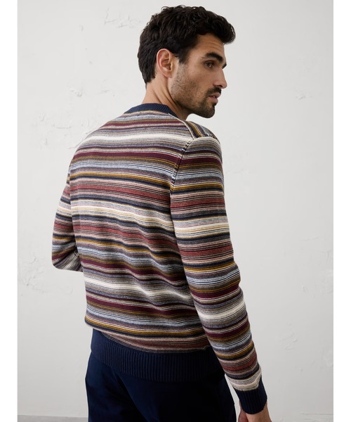 BANANA REPUBLIC FACTORY STORE(バナナリパブリック ファクトリーストア)の「BANANA REPUBLIC FACTORY STORE LOFTYストライプセーター(ニット/セーター・メンズ・マルチ・S/M/L/XL)」の4枚目の写真
