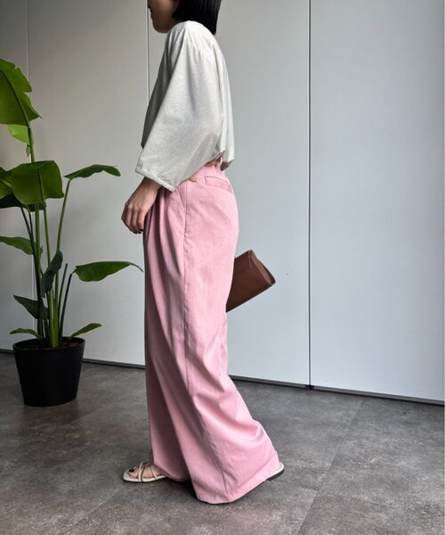 Jena espace merveilleux(ジェナ エスパスメルヴェイユ)の「ラメドルマンCS(Tシャツ/カットソー・レディース・ライトベージュ/ライトグレー・FREE)」の5枚目の写真