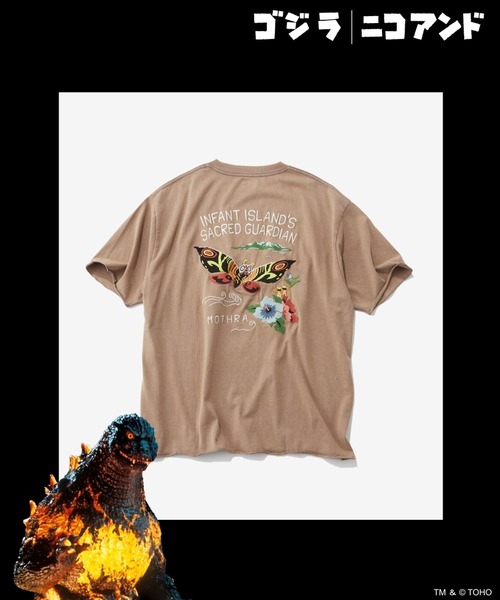 GODZILLA(ゴジラ)】コラボ プリントTシャツ（Tシャツ/カットソー