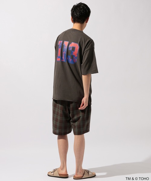 niko and...(ニコアンド)の「【GODZILLA(ゴジラ)】コラボ プリントTシャツ(Tシャツ/カットソー・メンズ・ホワイト系1/ホワイト系3/グレー系1/ブラック系2/ホワイト系2/ベージュ/イエロー/ブルー/グレー系2/グレー系3/グレー系4・LARGE/MEDIUM)」の18枚目の写真