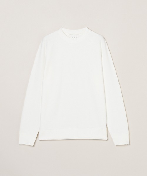 three dots(スリードッツ)の「ストレッチポンチ スウェットシャツ(シャツ/ブラウス・メンズ・グレー系その他/ホワイト/ブルー系その他/ブラック/チャコール・SMALL/LARGE/MEDIUM)」の1枚目の写真