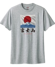 NIPOP(ニポップ) 半袖Tシャツ 富士山 和 ロゴ イラスト プリント インバウンド お土産 トップス カットソー レディース