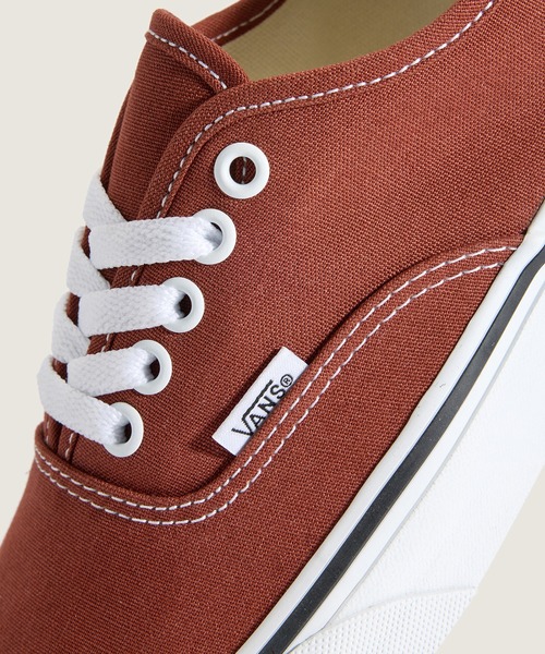 VANS(バンズ)の「オーセンティック / Authentic COLOR THEORY Rust Br VN000D7YFSB1(スニーカー・メンズ・ブラウン・8/10/8.5/11.5/5)」の5枚目の写真