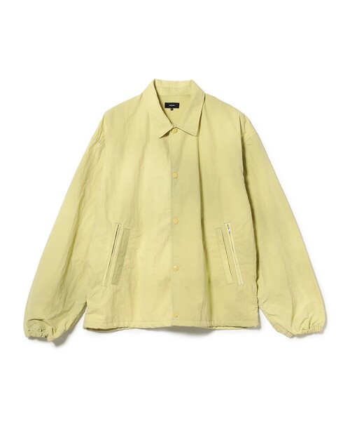 BEAMS(ビームス)の「フェード コーチジャケット(ブルゾン・メンズ・イエロー/セージグリーン・X-LARGE/LARGE/MEDIUM/SMALL)」の3枚目の写真