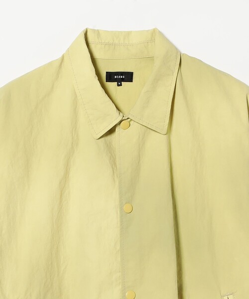 BEAMS(ビームス)の「フェード コーチジャケット(ブルゾン・メンズ・イエロー/セージグリーン・X-LARGE/LARGE/MEDIUM/SMALL)」の4枚目の写真