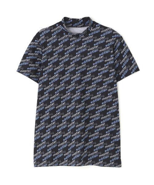 MASTER BUNNY EDITION(マスターバニーエディション)の「【MASTER BUNNY EDITION】リサイクルメッシュ半袖ハイネックカットソー(Tシャツ/カットソー・レディース・ベージュ/ブラック/ホワイト・MEDIUM/SMALL/LARGE)」の9枚目の写真