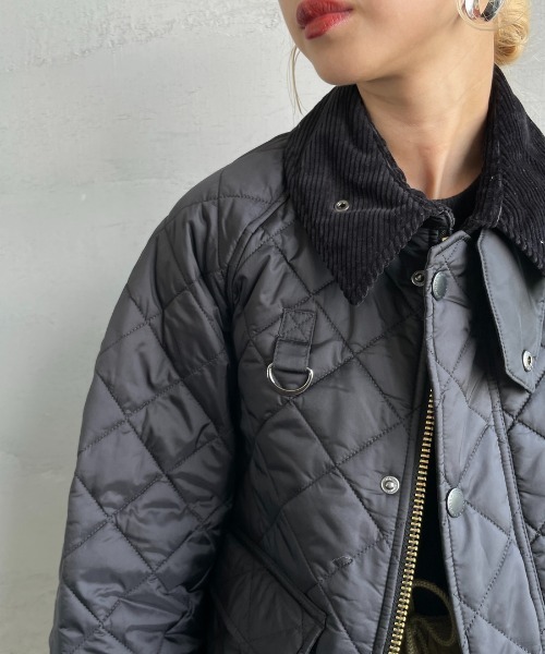 Barbour（バブアー）の「[Barbour/バブアー] SPEY スペイ キルティングジャケット（その他アウター・レディース・オリーブ/ブラック・36/38/40）」の21枚目の写真
