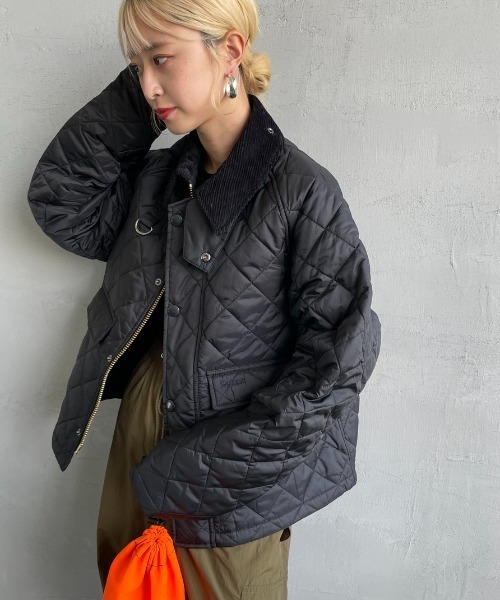 Barbour（バブアー）の「[Barbour/バブアー] SPEY スペイ キルティングジャケット（その他アウター・レディース・オリーブ/ブラック・36/38/40）」の12枚目の写真