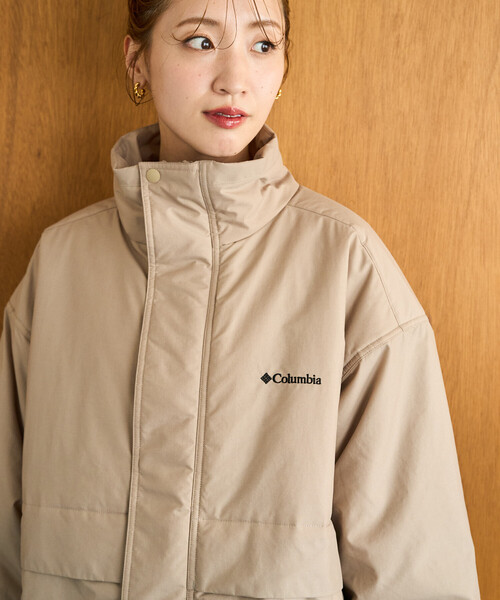 FREAK'S STORE(�t���[�N�X�X�g�A)�̌���W�J Columbia × FREAK'S STORE/�R�����r�A �ʒ� W Imperial Park Insulated Jacket/�E�B�����Y �C���y���A�� �p�[�N �C���V�����C�e�B�h �W���P�b�g(�_�E���W���P�b�g/�R�[�g)