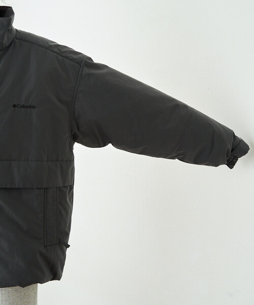 FREAK'S STORE(フリークスストア)の「限定展開 Columbia × FREAK'S STORE/コロンビア 別注 W Imperial Park Insulated Jacket/ウィメンズ インペリアル パーク インシュレイティド ジャケット(ダウンジャケット/コート・レディース・ブラック/ベージュ/チャコール・フリ-)」の16枚目の写真