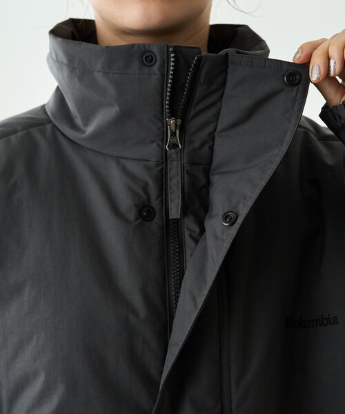 FREAK'S STORE(フリークスストア)の「限定展開 Columbia × FREAK'S STORE/コロンビア 別注 W Imperial Park Insulated Jacket/ウィメンズ インペリアル パーク インシュレイティド ジャケット(ダウンジャケット/コート・レディース・ブラック/ベージュ/チャコール・フリ-)」の21枚目の写真