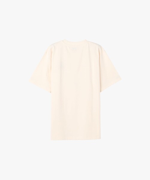 agnes b.(アニエスベー)の「メンズ "b."刺繍 半袖 Tシャツ(Tシャツ/カットソー・メンズ・ホワイト・1/2/3/0)」の2枚目の写真