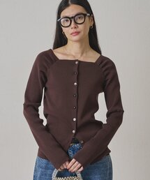 Omekashi | ≪8/24(月)まで10%OFF≫ランダムボタンオフショルニット(ニット/セーター)