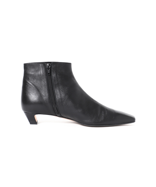 ATELIER BRUGGE(アトリエブルージュ)の「【atelier brugge/アトリエブルージュ】Soft square toe ankle boots(ブーツ・レディース・ブラック/キャメル・24.5cm/23.5cm/22.5cm)」の7枚目の写真