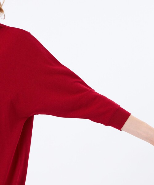 MACKINTOSH PHILOSOPHY(マッキントッシュ フィロソフィー)の「【Cleric Collar Knit(クレリックカラーニット)】ドルマンスリーブ(ニット/セーター・レディース・ブルー/ダークネイビー/ブラウン系その他4/レッド系その他2・38)」の13枚目の写真