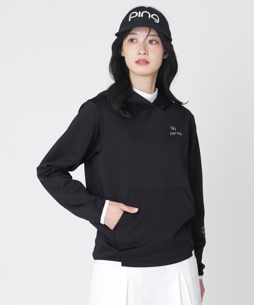 PING（ピン）の「スウェットフーディー（スウェット・レディース・カーキ/グレー/ブラック・LL/S/M/L）」の4枚目の写真