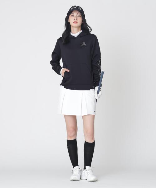 PING（ピン）の「スウェットフーディー（スウェット・レディース・カーキ/グレー/ブラック・LL/S/M/L）」の6枚目の写真