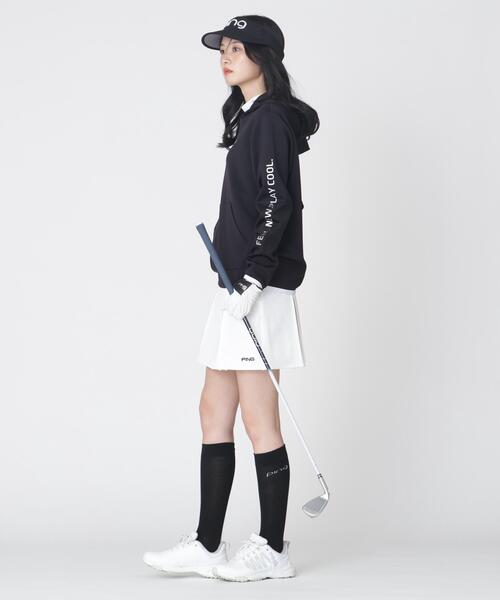 PING（ピン）の「スウェットフーディー（スウェット・レディース・カーキ/グレー/ブラック・LL/S/M/L）」の7枚目の写真