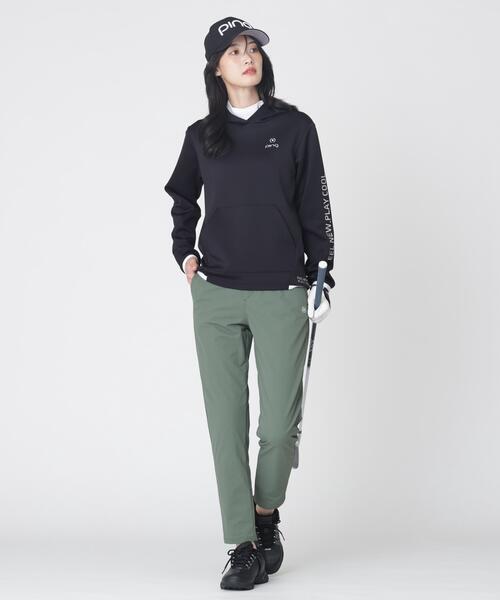 PING（ピン）の「スウェットフーディー（スウェット・レディース・カーキ/グレー/ブラック・LL/S/M/L）」の8枚目の写真