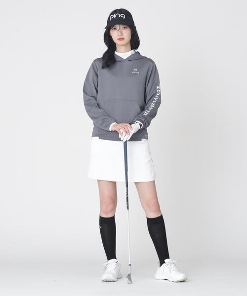 PING（ピン）の「スウェットフーディー（スウェット・レディース・カーキ/グレー/ブラック・LL/S/M/L）」の12枚目の写真