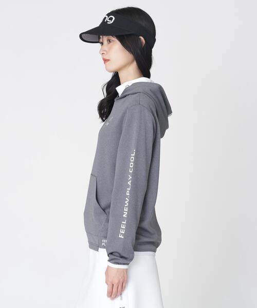 PING（ピン）の「スウェットフーディー（スウェット・レディース・カーキ/グレー/ブラック・LL/S/M/L）」の14枚目の写真