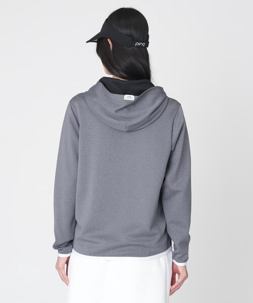 PING（ピン）の「スウェットフーディー（スウェット・レディース・カーキ/グレー/ブラック・LL/S/M/L）」の15枚目の写真