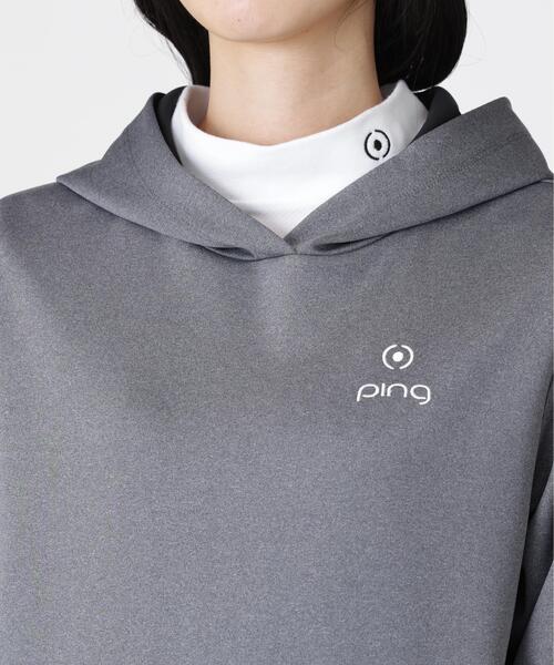 PING（ピン）の「スウェットフーディー（スウェット・レディース・カーキ/グレー/ブラック・LL/S/M/L）」の17枚目の写真