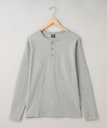 【WEB限定】スパンリブヘンリーベーシックTシャツ