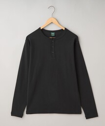 【WEB限定】スパンリブヘンリーベーシックTシャツ