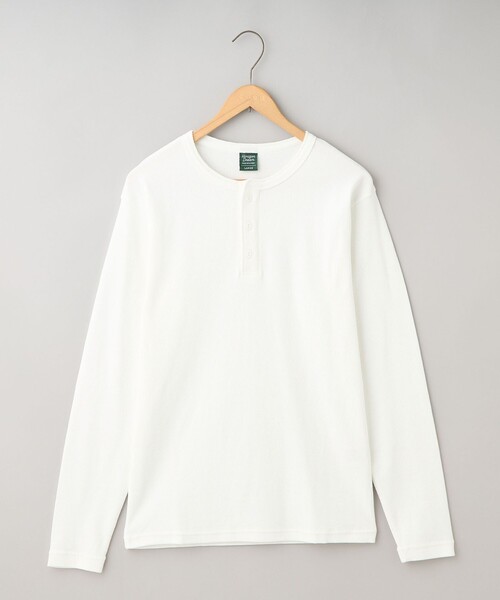 coen(コーエン)の「【WEB限定】スパンリブヘンリーベーシックTシャツ(Tシャツ/カットソー・メンズ・グレー系/ブラック/ホワイト・M/L)」の11枚目の写真