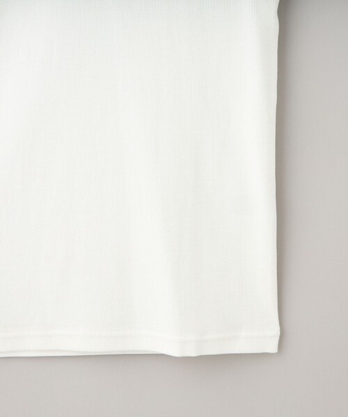 coen(コーエン)の「【WEB限定】スパンリブヘンリーベーシックTシャツ(Tシャツ/カットソー・メンズ・グレー系/ブラック/ホワイト・M/L)」の4枚目の写真