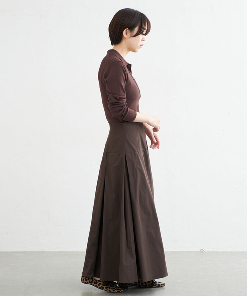 IENA(イエナ)の「《一部店舗限定》ニットボディスーツ(ニット/セーター・レディース・チャコールグレー/ブラウン・FREE)」の11枚目の写真