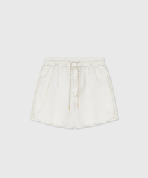 TAILLE（タイレ）の「POBE SATIN TRACK SHORTS OYSTER WHITE（その他パンツ）」