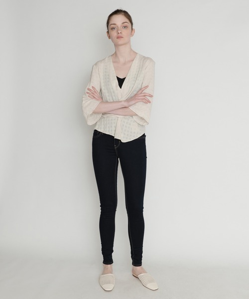 Levi's(リーバイス)の「710 SUPER SKINNY DUSK RINSE(デニムパンツ・レディース・ダークインディゴブルー・26inch/25inch/27inch/24inch/29inch/25/30/28inch/23inch/27/30/26/30/28/30/24/30/23/30)」の13枚目の写真