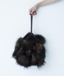 UNITED ARROWS | UWMF ミックスファー バッグ†(ハンドバッグ)