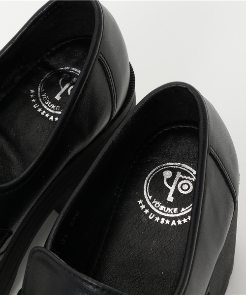 YOSUKE（ヨースケ）の「「YOSUKE/ヨースケ」アツゾココインローファー（ローファー・レディース・ブラック/ダークブラウン/クリアブラック/ワイン/ネイビー・24.5/25/23.5/24/23）」の10枚目の写真