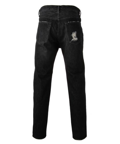 UNITED ARROWS & SONS（ユナイテッドアローズアンドサンズ）の「UNITED ARROWS & SONS（ユナイテッドアローズ＆サンズ）1994 BLACK JEAN◆（デニムパンツ・メンズ・ブラック・LARGE/MEDIUM/SMALL/X-LARGE）」の2枚目の写真