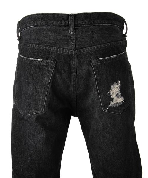 UNITED ARROWS & SONS（ユナイテッドアローズアンドサンズ）の「UNITED ARROWS & SONS（ユナイテッドアローズ＆サンズ）1994 BLACK JEAN◆（デニムパンツ・メンズ・ブラック・LARGE/MEDIUM/SMALL/X-LARGE）」の7枚目の写真
