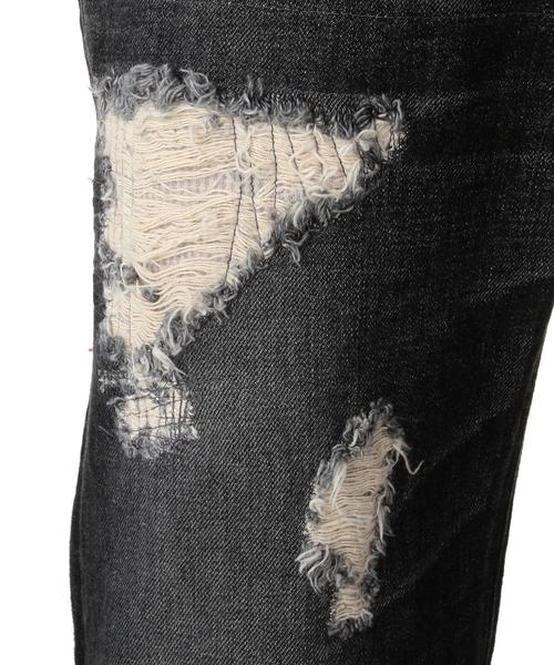 UNITED ARROWS & SONS（ユナイテッドアローズアンドサンズ）の「UNITED ARROWS & SONS（ユナイテッドアローズ＆サンズ）1994 BLACK JEAN◆（デニムパンツ・メンズ・ブラック・LARGE/MEDIUM/SMALL/X-LARGE）」の9枚目の写真