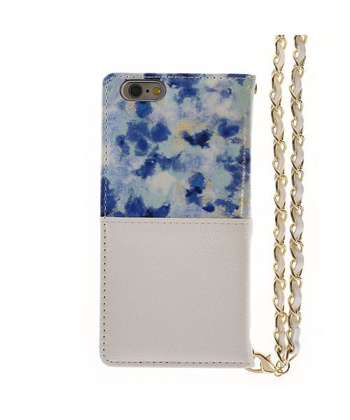 ROYAL PARTY(ロイヤルパーティー)の「iPhone6 iPhone6s ROYALPARTY「花総柄ハーフ/手帳ケース」(スマホケース/カバー・レディース・レッド/ブルー・ONE SIZE)」の3枚目の写真