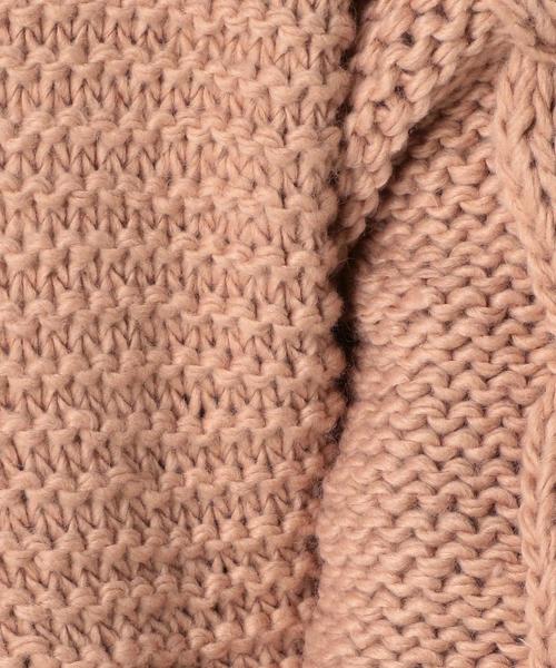 Another Edition（アナザーエディション）の「ローゲージワイドカーディガン/AEMFC　ﾛｰｹﾞｰｼﾞ WIDE CGN（カーディガン/ボレロ・レディース・ホワイト/ライトピンク・FREE）」の12枚目の写真