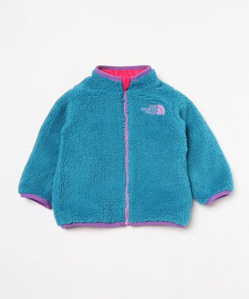 THE NORTH FACE(ザノースフェイス)の「ザ・ノース・フェイス ベビーリバーシブルインシュレーションジャケット(ブルゾン・キッズ・ピンク/イエロー/ブルー/ダークブルー/ローズ/ライトブルー・90/100/80)」の16枚目の写真